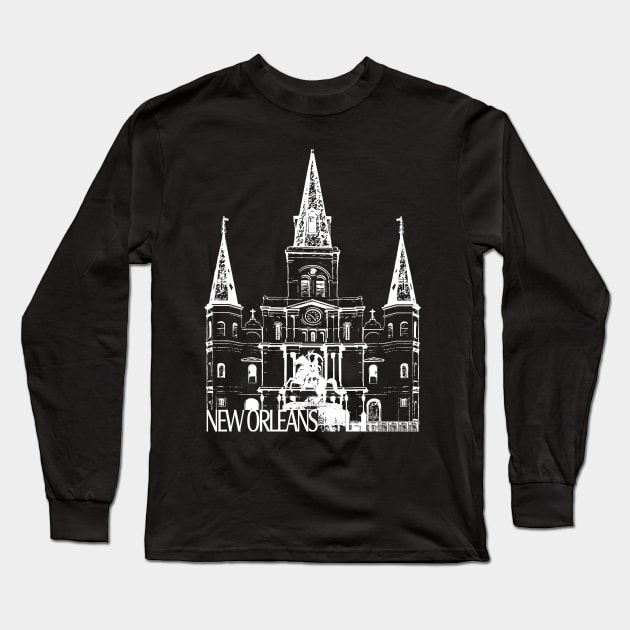 New Orleans Long Sleeve T-Shirt by TravelTs